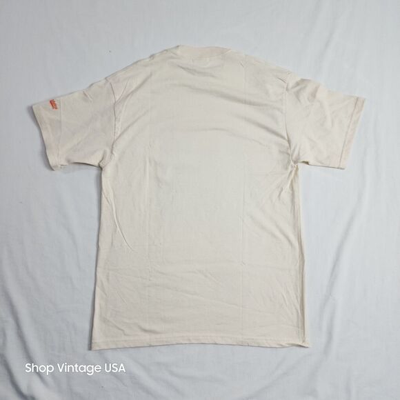 2006 George Bush Kissing Bill Clinton by Alex Ross Graphitti T-Shirt Medium Rare - Picture 13 of 16